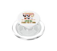 I Only Wanted 10 Chickens But If God Wants Me To Have 20 40 PopSockets PopGrip para MagSafe