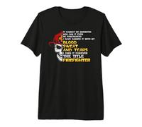 I Own It Forever The Title Firefighter Fireman Firefighters Camiseta Premium