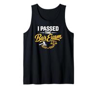 I Passed The Bar Exam Law School Graduation Student Graduate Camiseta sin Mangas