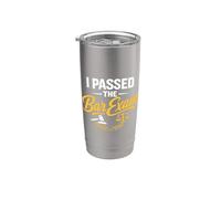 I Passed The Bar Exam Law School Graduation Student Graduate Vaso térmico de acero inoxidable de doble pared