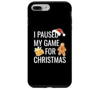 I Paused My Game For Christmas Santa Gamer E-Sports Player Carcasa para iPhone 7 Plus/8 Plus
