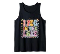 I Pee In The Lake Humor de verano -------- Camiseta sin Mangas