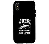 I Picked Up A Harmonica And The Rest Is History - Armónica Carcasa para iPhone X/XS