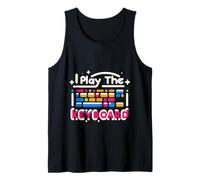 I Play The Keyboard Juego de streamer jugador |||- Camiseta sin Mangas