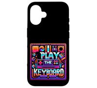 I Play The Keyboard Juego de streamer jugador |||-- Carcasa para iPhone 16