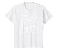 I Play Viola All The Beauty of Violin | Divertido Regalo violista Camiseta, Niños, Blanco, 6 años