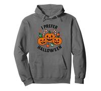 I Prefer Halloween Jack O Lantern Navidad Mujeres Hombres Niños Sudadera con Capucha