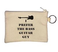 I Prefer The Bass Guitar Guy - Llavero, monedero, color beige, beige, Talla única