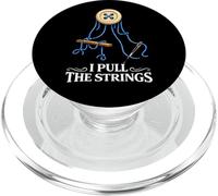 I Pull The Strings Coser Crochet Knitting Craft Lover Humor PopSockets PopGrip para MagSafe