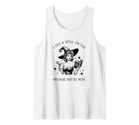 I Put a Spell on You Witchy Halloween Cita espeluznante dicho Camiseta sin Mangas