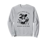 I Put a Spell on You Witchy Halloween Cita espeluznante dicho Sudadera