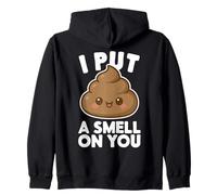 I Put Smell On You Magic Halloween Kawaii Emoticon a Juego Sudadera con Capucha