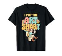 I Put The Art In Shart - Groovy Cringe Swap tee Design Camiseta