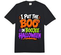 I Put The Boo In Boojee Funny Halloween Dicho Comfort Colors Adult Heavyweight T-Shirt