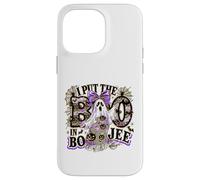 I Put The Boo in Boojee Halloween Ghost Trendy Pumpkins Fall Carcasa para iPhone 14 Pro MAX