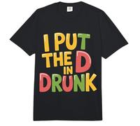 I Put The D In Drunk Broma de Bebida de Fiesta |- Comfort Colors Adult Heavyweight T-Shirt