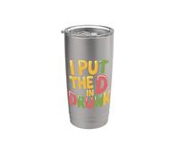 I Put The D In Drunk Broma de bebida de fiesta |- Vaso térmico de acero inoxidable de doble pared