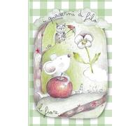 I quaderni di Filo, Il Fiore: quaderno appunti a righe, formato tipo A5, 120 pag, copertina morbida