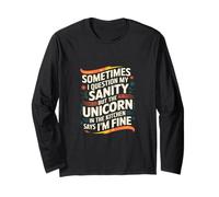 I Question My Sanity But The Unicorn Says I'm Fine -- Manga Larga