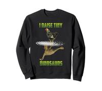 I Raise Tiny Dinosaurs Chicken Reflection Chickens Lovers Sudadera