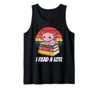 I Read Alotl Axolotl Camiseta sin Mangas