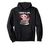 I Read Alotl Axolotl Readsolotl Sudadera con Capucha