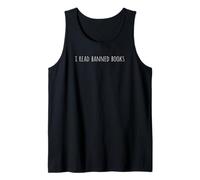 I Read Banned Books Womens Camiseta sin Mangas