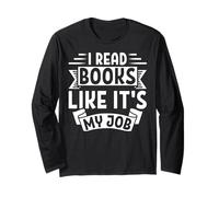 I Read Books Like It's My Job Reading Lover Manga Larga