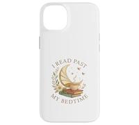 I Read Past My Bedtime Cozy Moon Book Lover Carcasa para iPhone 14 Plus