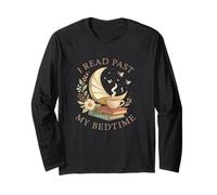 I Read Past My Bedtime Cozy Moon Book Lover Manga Larga