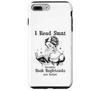 I Read Smut Book Boyfriends Smutty Books Dark Romance Reader Carcasa para iPhone 7 Plus/8 Plus