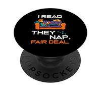 I read they nap fair deal PopSockets PopGrip Adhesivo