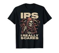 I Really Scares IRS Agente Especial Grim Reaper Angel of Death Camiseta