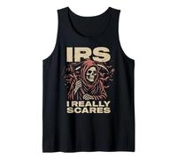 I Really Scares IRS Agente Especial Grim Reaper Angel of Death Camiseta sin Mangas