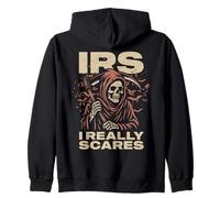 I Really Scares IRS Agente Especial Grim Reaper Angel of Death Sudadera con Capucha