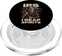 I Reap Spirits Agente Especial del IRS Grim Reaper Angel of Death PopSockets PopGrip para MagSafe
