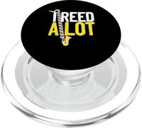 I Reed A Lot Bass Clarinete Diseño PopSockets PopGrip para MagSafe
