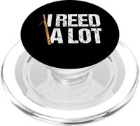 I Reed A Lot Funny Fagot Banda Symphony Woodwind PopSockets PopGrip para MagSafe