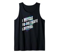 I Refuse to Tolerate Lactose Ironic Camiseta sin Mangas