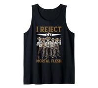 I Reject My Mortal Flesh Expresión extraña LGBTQ - Camiseta sin Mangas