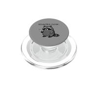 I Require Snacks, Divertido y Hambriento de mapaches, Amante de los Animales PopSockets PopGrip para MagSafe