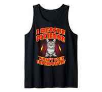 I Rescue Pixiebob Cat What's Your Superpower Cats Lover Camiseta sin Mangas
