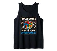 I Resolve Cubes ¿Cuál es tu Superpoder Camiseta sin Mangas