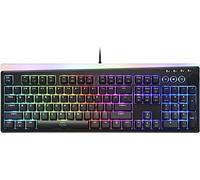 i-rocks K71M - Teclado mecánico para juegos con botón de control multimedia (Gateron Red Switches, Negro)