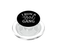 I Run A Girl Gang Mamá Vida Día de la Madre PopSockets PopGrip para MagSafe