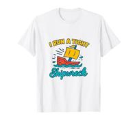 I Run A Tight Shipwreck Funny Daying Wreck Mom Dad Gift Camiseta