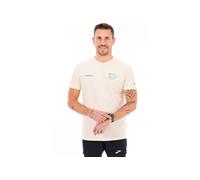 i-run.fr camiseta manga corta Mitja Marató Barcelona vêtement running homme L Blanc
