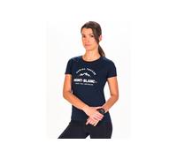 i-run.fr camiseta manga corta Serial Trailer Mont-Blanc vêtement running femme déstockage XS Bleu marine