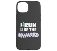 I Run Like The Winded Funny Jogger Runner Carcasa para iPhone 15 Plus
