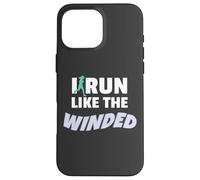 I Run Like The Winded Funny Jogger Runner Carcasa para iPhone 16 Pro Max